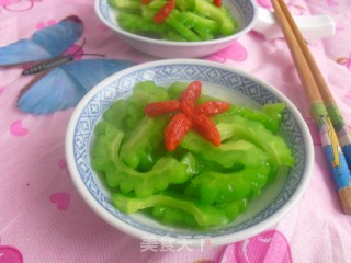 蜜汁苦瓜的做法步骤：7