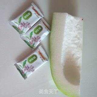 蜂蜜甜冬瓜的做法步骤：1