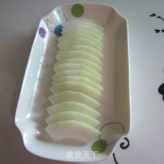 蜂蜜甜冬瓜的做法步骤：3