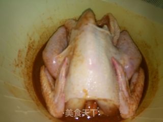 孜然烤鸡的做法步骤：3