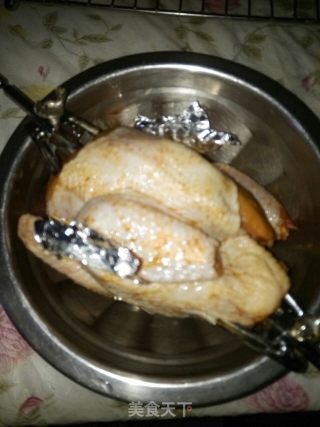 孜然烤鸡的做法步骤：6