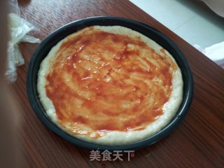 海鲜批萨的做法步骤：2
