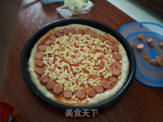 海鲜批萨的做法步骤：4