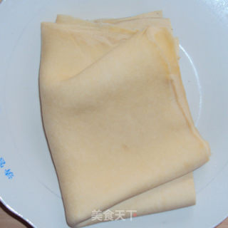 豆腐皮蔬菜卷的做法步骤：3