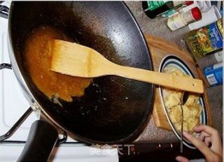 拔丝香蕉的做法步骤：5