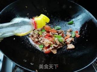 番茄肉片的做法步骤：8
