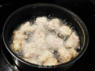 菠萝咕噜肉的做法步骤：6