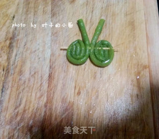 豇豆的创意菜--蝴蝶飞飞的做法步骤：6