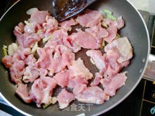 酸酸开胃菜——茄汁肉片的做法步骤：7