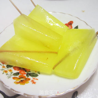菠萝爽冰棍的做法步骤：5