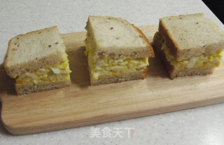 鸡蛋三明治的做法步骤：8