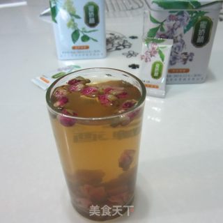 蜂蜜玫瑰花茶的做法步骤：5
