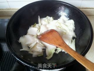 辣炒白菜的做法步骤：4