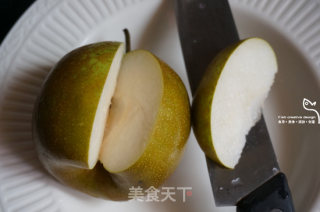 食面埋伏——柠醋百合蜜梨荞麦面的做法步骤：5