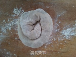 滚圪针芽菜（鬼针草）煎饼的做法步骤：7