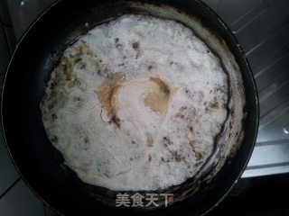 滚圪针芽菜（鬼针草）煎饼的做法步骤：10