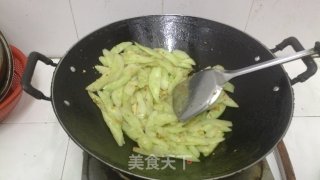 清炒青瓜的做法步骤：5