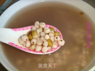 绿豆薏仁汤的做法步骤：6