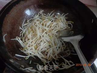 蚝油绿豆芽的做法步骤：5
