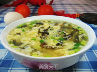 紫菜蛋花汤的做法步骤：5