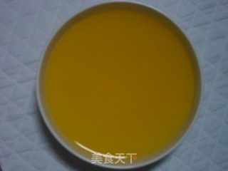 甜橙味椰丝冻的做法步骤：4