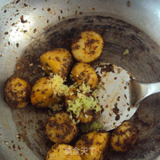 孜然小土豆的做法步骤：13