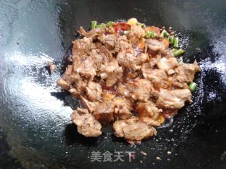 爆炒猪肝的做法步骤：7