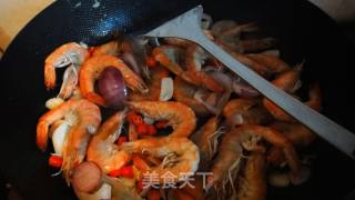 咖喱虾的做法步骤：5
