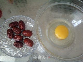 红枣玛芬小蛋糕的做法步骤：2