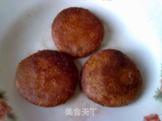 南瓜紫薯饼的做法步骤：3