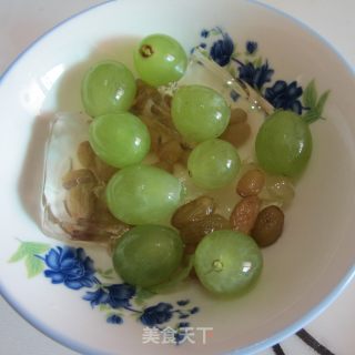蜜糖葡萄冰凉粉的做法步骤：3