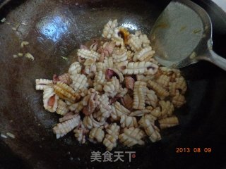 孜然鱿鱼卷的做法步骤：7