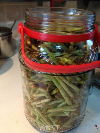 米饭杀手  腌蒜苔的做法步骤：11