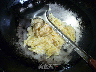番茄炒鸡蛋盖浇螺丝面的做法步骤：8