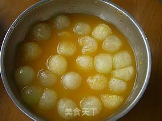 橙味冬瓜球的做法步骤：5