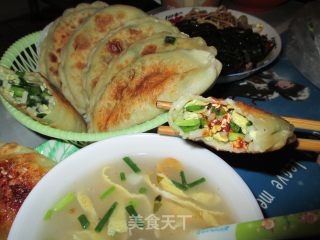 北方人喜欢的的美味   韭菜盒子（配上胡辣汤）的做法步骤：26