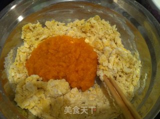南瓜双面发糕的做法步骤：5