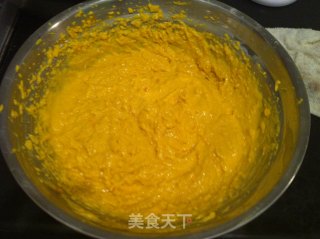 南瓜双面发糕的做法步骤：6