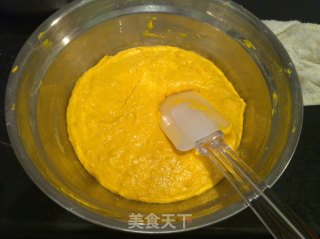 南瓜双面发糕的做法步骤：7