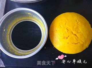 南瓜双面发糕的做法步骤：13