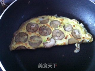 茄子蛋饼的做法步骤：7
