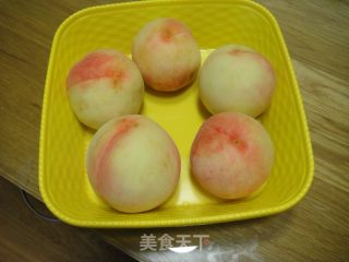 胎菊蜜桃凉品的做法步骤：1