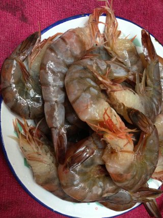 清炒虾的做法步骤：2