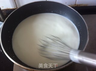 油炸鲜奶的做法步骤：2