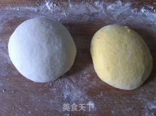 双色花卷馒头----南瓜南瓜的做法步骤：9