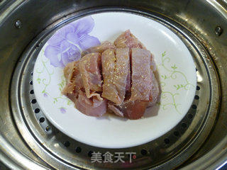 清蒸腊鸡腿的做法步骤：6