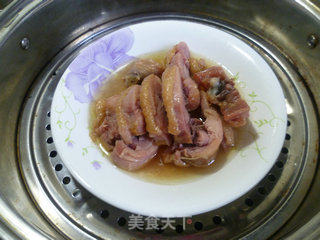 清蒸腊鸡腿的做法步骤：8
