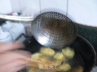 鱼香茄饼的做法步骤：6