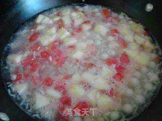 冰镇水果酒糟小汤圆的做法步骤：5
