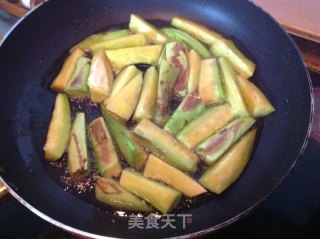 长豆角烧茄子的做法步骤：5